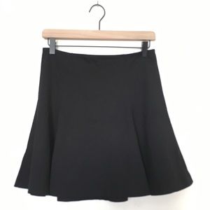 Gap A line zip up simple skirt